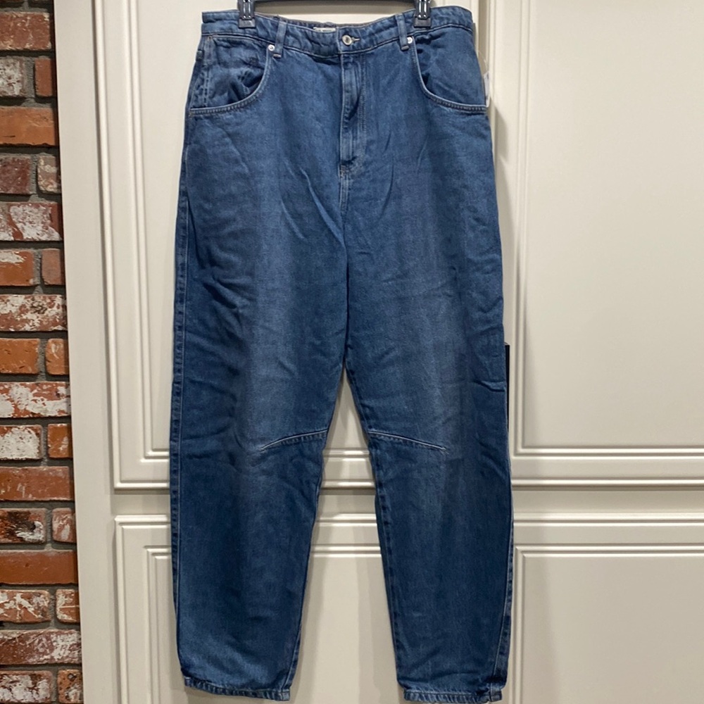 NWT We The Free Augusta High Rise Slim Barrel Jeans 32